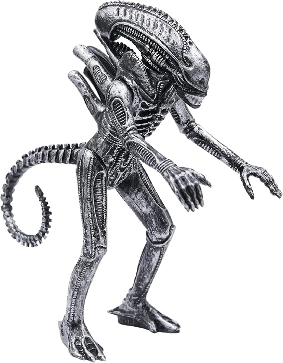 Super7 Aliens: Alien Warrior Reaction Figure, Multicolor