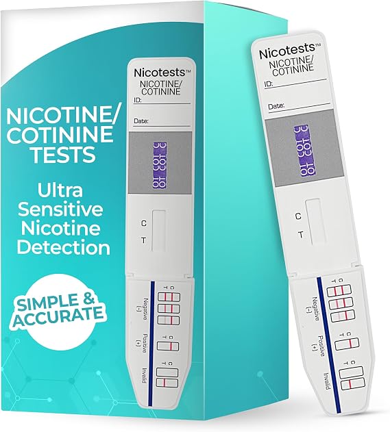 Test My Baby for Second Hand Smoke Urine Test 5-Pack from NicoTests