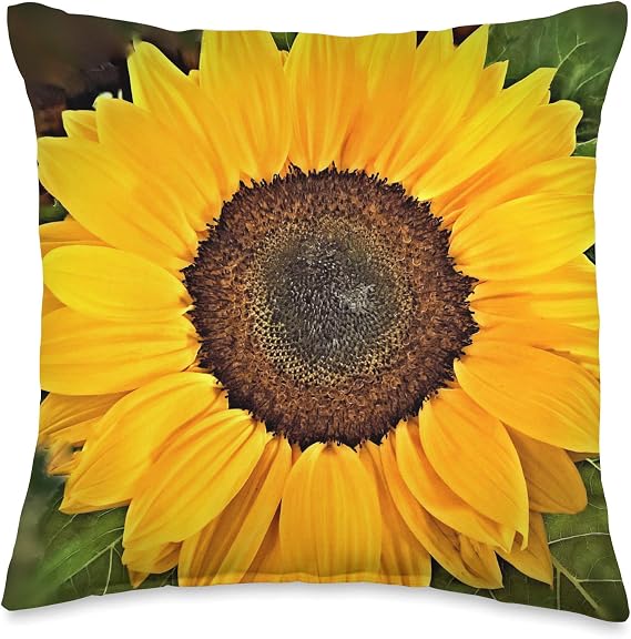 Sunflower Throw Pillow