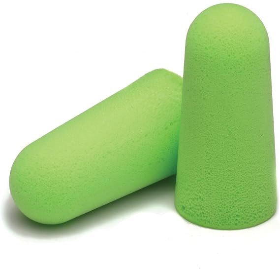 25 Pairs Foam Moldex 6800 Pura Fit Disposable Ear Plug Uncorded NRR 33, Multicolor