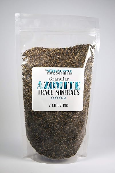 2 Pound Granular AZOMITE - Natural Trace Mineral Granulated Fertilizer
