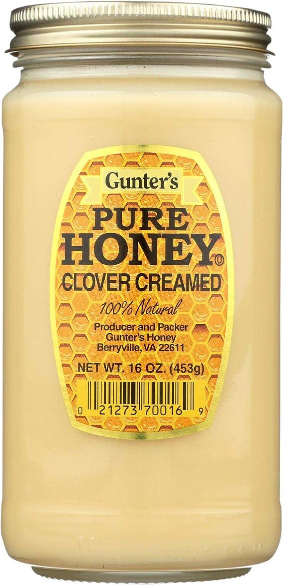 Gunter's Clover Creamed Honey, 16 Ounce - 12 per case.