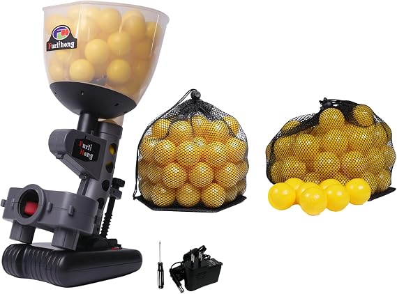 Furlihong 692BH Baseball Machine and Training Balls Bundle