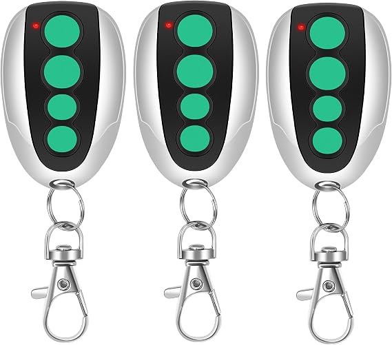 ASONPAO 3-Pack for M12 Topens Swing Sliding Gate Opener Remote