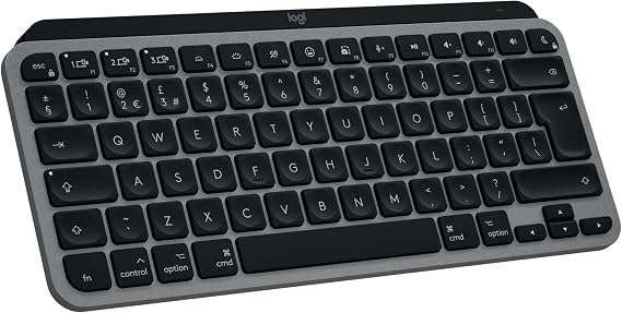 Logitech MX Keys Mini for Mac Minimalist Wireless Keyboard (Grey)
