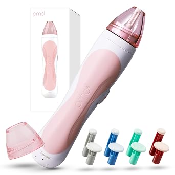 PMD Beauty Personal Microderm Pro - At-Home Use, Facial Exfoliator Tool, Microdermabrasion Machine Kit for Face and Body Skincare