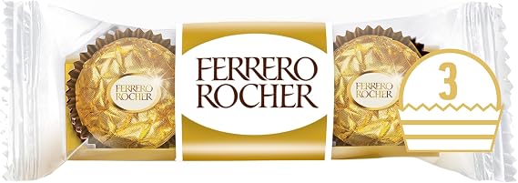 Ferrero Rocher Çikolata 3'lü 375 Gr 16 Adet