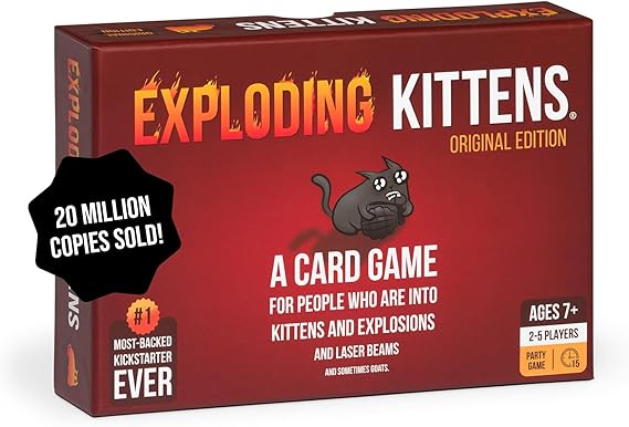 Exploding Kittens : A Card Game about Kittens and Explosions and Sometimes Goats