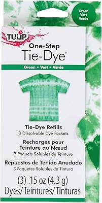 Tulip One-Step Tie-Dye Kit Dye Refill Packs, Green