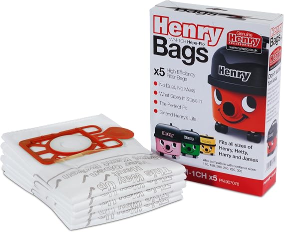 Numatic Henry Staubsaugerbeutel NVM-1CH, Hoover Bags, Varying