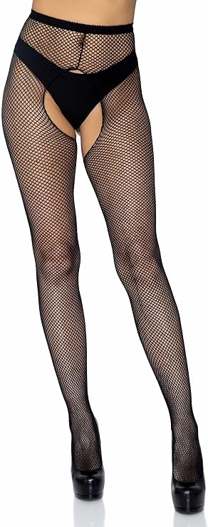 Leg Avenue Women's Micro Net Fishnet Pantyhose Tights