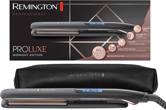 Remington S 9100 B PROluxe, saç düzleştirici, siyah