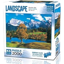 Ks Games 2000 Parça Bavyera Alpleri Puzzle - Sally Curtis