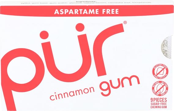 Pur, Gum Cinnamon Pack, 9 Count