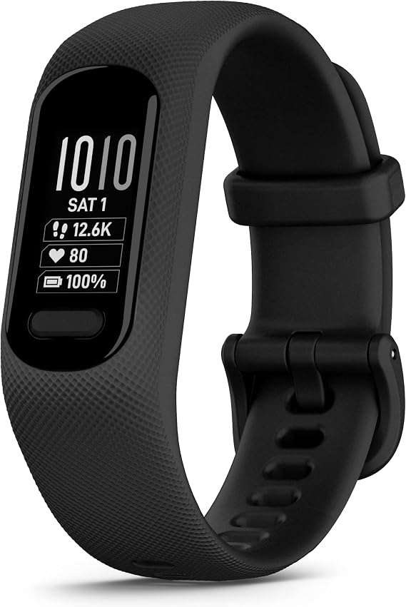 Garmin vivosmart 5, Health & Fitness Tracker, S-M, Black