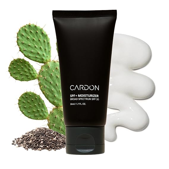 Cardon Men's SPF 30 Korean Sunscreen for Face, Facial Moisturizer With Sunblock, Anti-Aging Face Sunscreen, SPF Facial Moisturizer, Men's Skin Care Lotion with Cactus Extract (1 Bottle - 35ml)