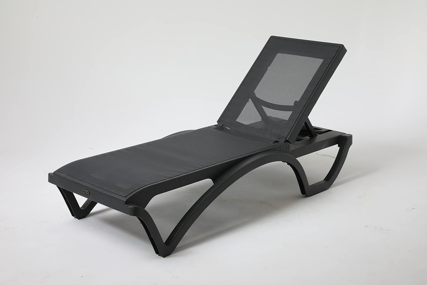 Brezza Royal Mesh Sunbed Anthracite [Sergei Ferrari Fabric]