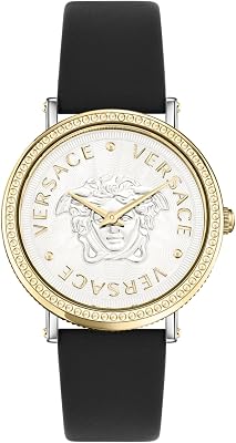 Versace V-Dollar Leather Watch