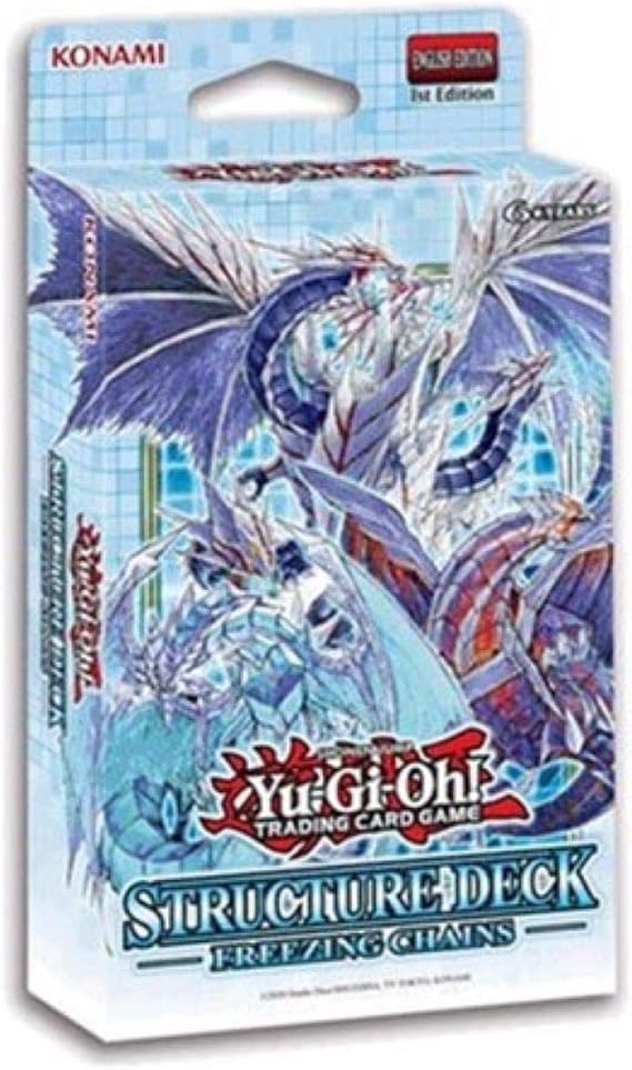Yu-Gi-Oh! Trading Cards Freezing Chains Structure Deck, Multicolor, one Size