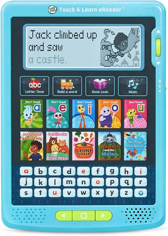 LeapFrog Touch and Learn eReader Teal