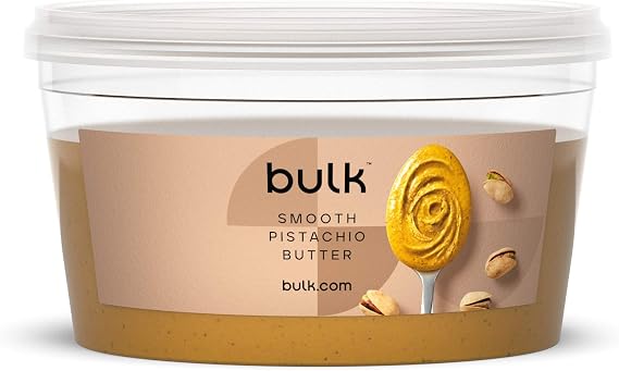 Bulk Natural Roasted Pistachio Butter Tub, Smooth, 500 g
