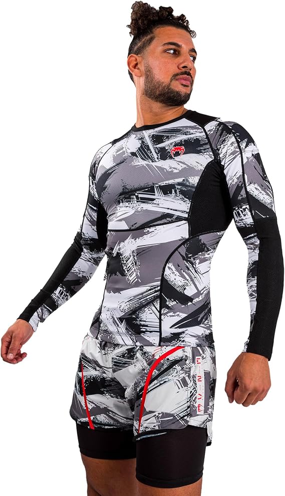 Venum Electron 3.0 Rashguard - Long Sleeves