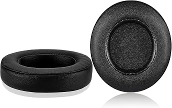 Kraken Pro V2 - Oval Earpads, JARMOR Replacement Memory Foam Ear Cushion Kit Pad Cover for Razer Kraken Pro V2 - Oval Ear Headphone ONLY Oval (Black)