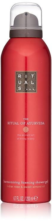 Rituals The Ritual of Ayurveda Foaming Shower Gel,6.7 Fl Oz