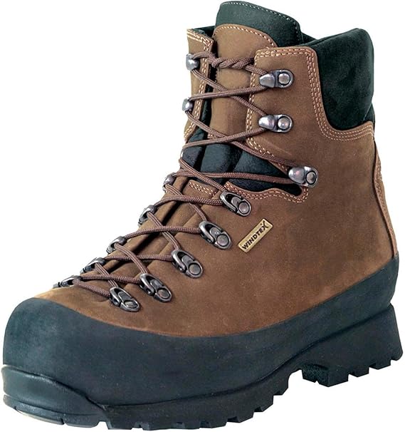 Kenetrek Men's Hardscrabble ST Steel-Toe Work Boots | 7" Tall, Leather Uppers, Waterproof Breathable Membrane, Lightweight High-Traction Outsole