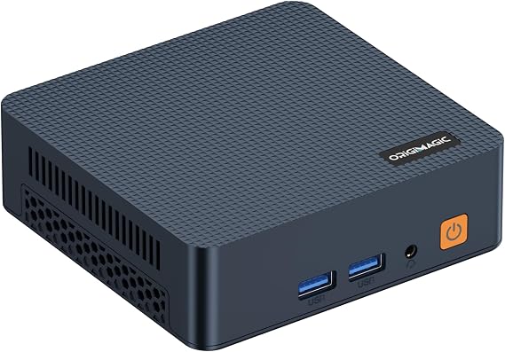 C7 Mini PC, Intel Core 3 100U, 16GB DDR4 RAM 512GB NVMe SSD | Hybrid Architecture, 6C/ 8T up,Dual Thunderbolt 4, Dual HDMI 4K, Wi-Fi 6, 2.5Gb Ethernet, Windows 11 Pro Desktop Computer