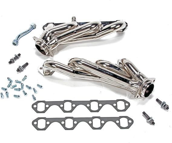BBK Performance 1525 1-5/8" Shorty Tuned Length Performance Exhaust Headers for Ford Mustang 5.0L - Chrome Finish