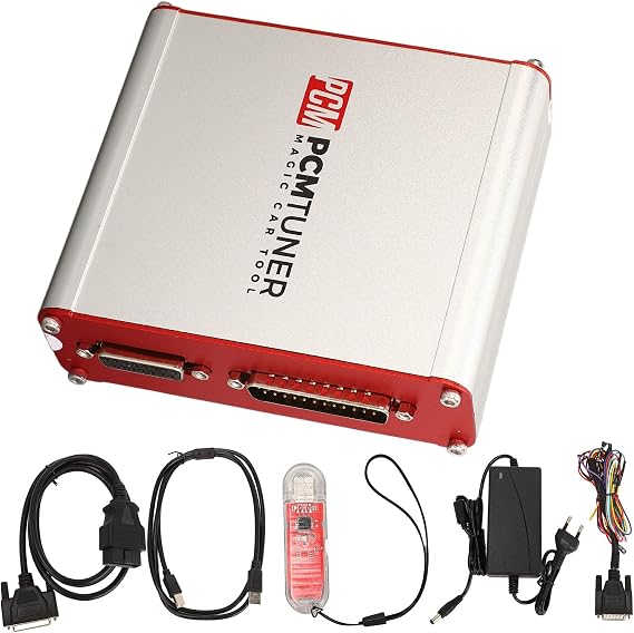 EBTOOLS Car Diagnostic Tool ABS Metal 74 Modules OBD2 Scanner ECU Clone Programmer Chip Turing Car Diagnostic Tool for PCMtuner Software Version 1.21