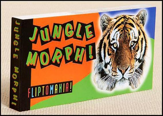 Jungle Morph Flipbook for Kids Ages 6-12, Animation Flip Book for Children | Wild Jungle Animal Morph Story on Flip Book Paper, Educational Animal Flipbook for Boys & Girls, Animated Nature Science