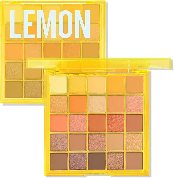 Boobeen Colorful Eyeshadow Palette Makeup-16 Colors, Matte and Glitter Eyeshadow, Bright Eyeshadow palettes,Blendable,Easy to Build Dramatic Glamour Looks (1665-02#-Organge)
