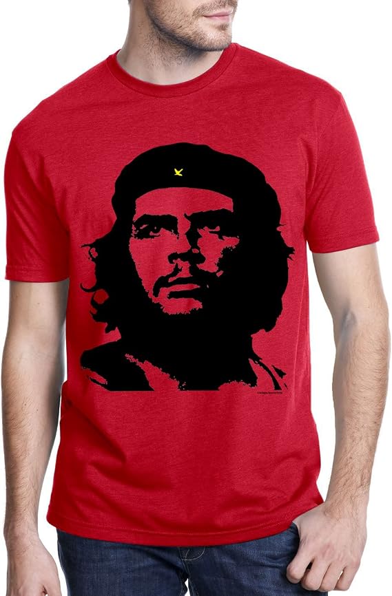 Che Guevara Store Men's Red Tshirt Classic Alberto Korda Image Che T-Shirts