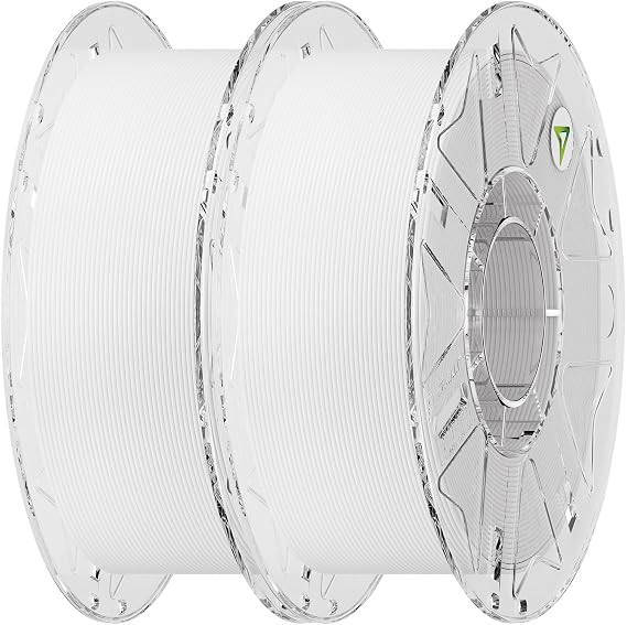 Creality Hyper RFID PLA Filament 1.75mm, 3D Printer Filament 2KG, White*2