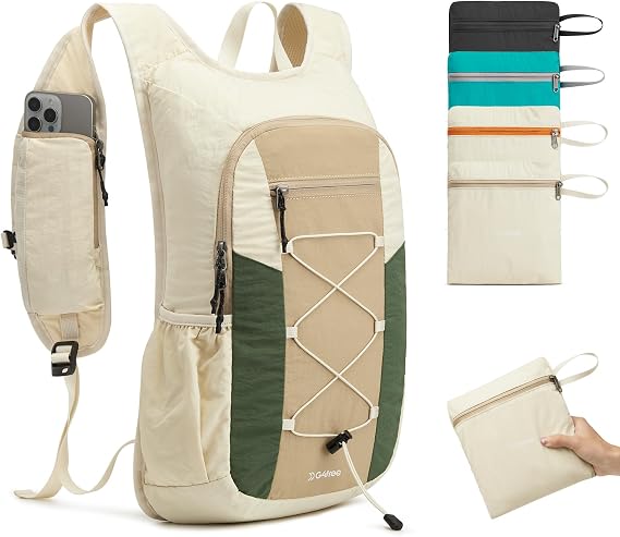G4Free 20L Lightweight Packable Hiking Backpack for Women Men