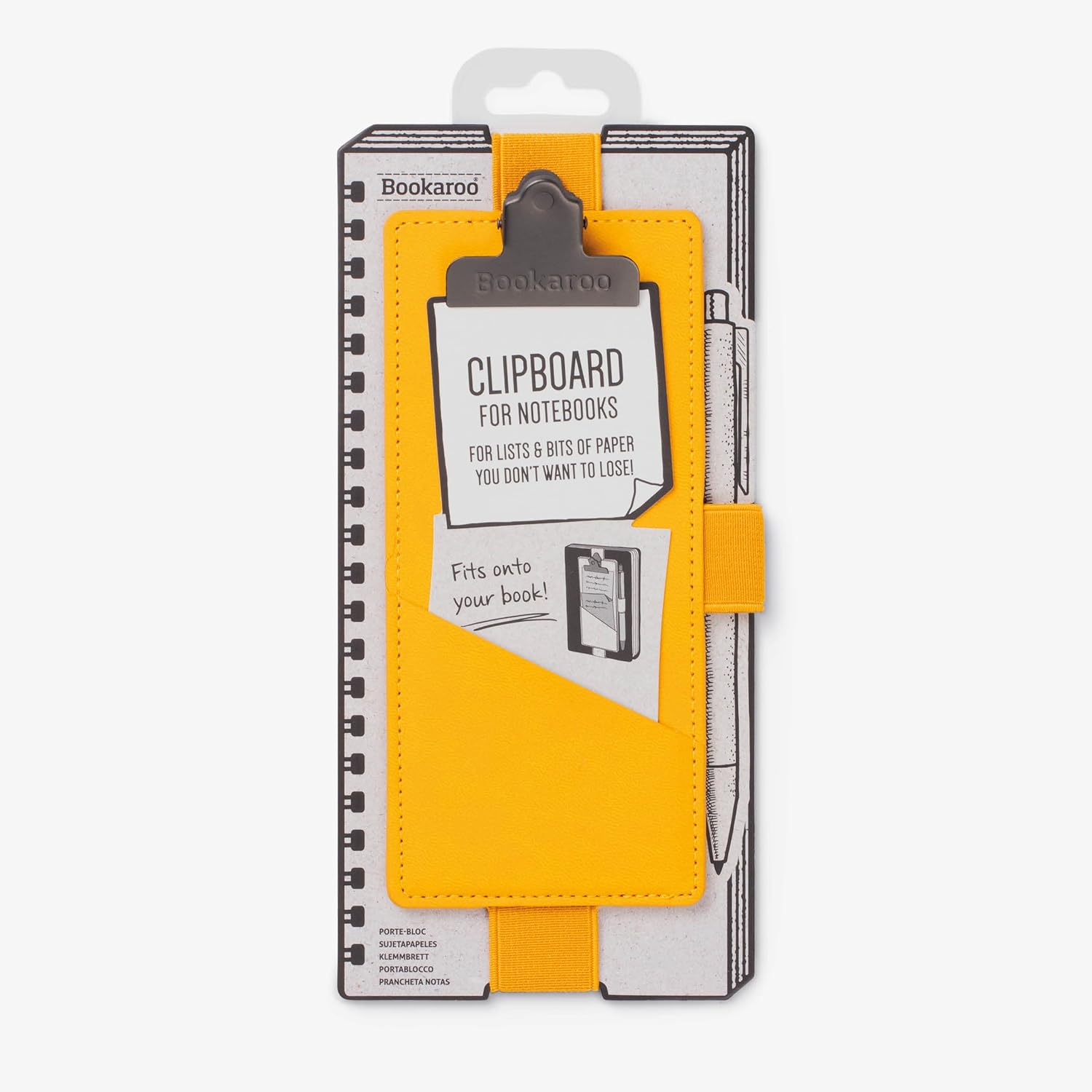 Bookaroo Notebook Clipboard - Yellow Diğer aksesuarlar – 14 Mart 2025