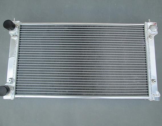 Aluminum Radiator For Volkswagen VW Golf MK1/2 MK1 MK2 GTI/Scirocco 1.6 1.8 8V, Silver