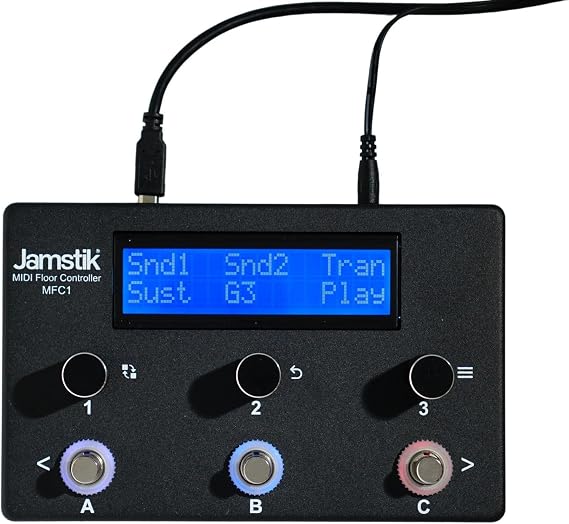 MFC1 MIDI Foot Controller Guitar & DAW Control Pedal with Expression, Sustain & MIDI Control for Ableton, Logic & Hardware