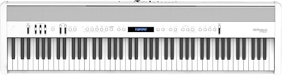 Roland FP-60X | Pro Performance 88-Note Digital Piano | Built-In Powerful Amplifier & Custom Stereo Speakers | Onboard Sound Customization | Curated Tones & FX | Bluetooth & MIDI Connectivity | White