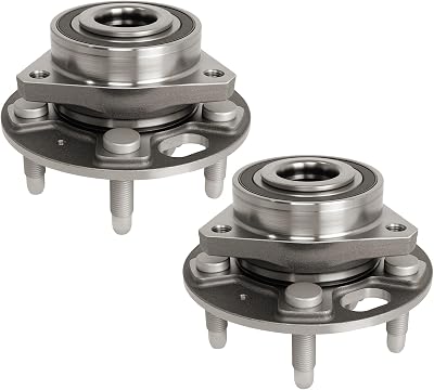 ECCPP 513288 2PCS FrontRear Wheel Hub Bearing Assembly 5 Lugs wABS for 2010-2016 for Cadillac XTS ONLY Front, CTS, for Buick Allure, Regal, Lacrosse, for Chevy Malibu, Impala, Equinox
