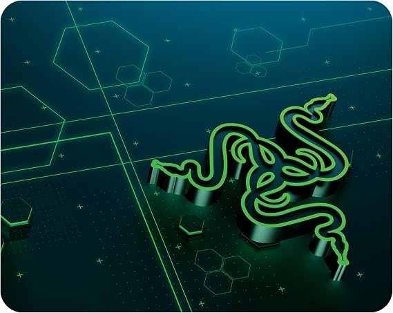 Razer Goliathus Mobile - Soft Gaming Mouse Coaster (Travel Mouse Coaster for Players Compact Size, Standard Design) Blue