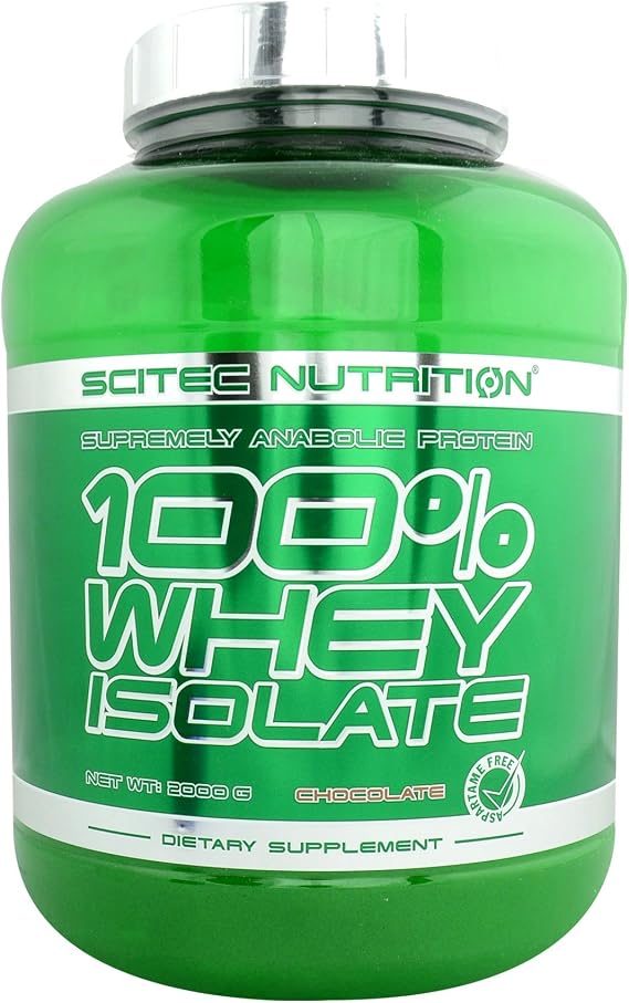 Scitec Nutrition 100% Isolate Whey Protein Shake - 2000g, Strawberry