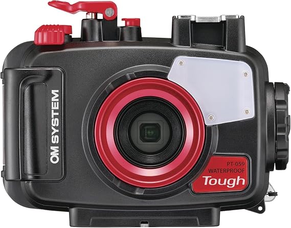 OM System PT-059 Underwater Case for TG-7 & Olympus Tough TG-6 | Waterproof to 45 m, multi-coated glass, polycarbonate housing - all camera functions fully controllable