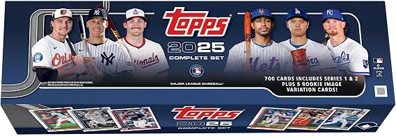 2025 Topps Complete Sets MLB Baseball - Factory Sealed - Retail Box