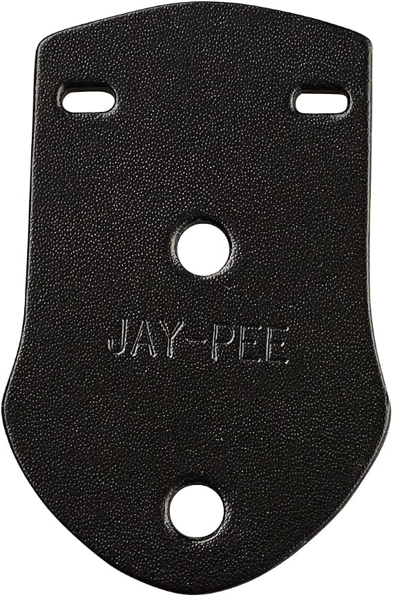 Jay-Pee Police Citation Bar and Badge Holder One Bar Genuine Leather Black