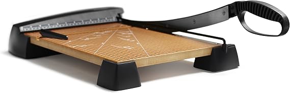 X-ACTO Heavy Duty Wood Guillotine Paper Trimmer, 15" Cutting Surface - Durable, Precise, Designed for School and Work Settings