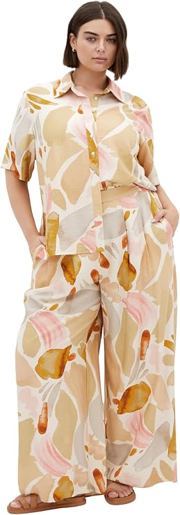 City Chic Women's Plus Size Pants - Surface Level