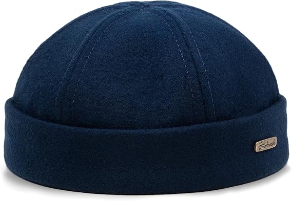 Sterkowski Docker | 100% Wool Beanie for Men and Women | Warm Handmade Dock Worker Hat